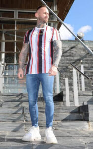 Mens ripped skinny jeans