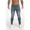 knee ripped jeans mens