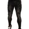 Black Skinny Jeans Ripped - JARKADA