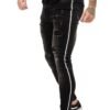 Black Skinny Jeans Ripped - JARKADA